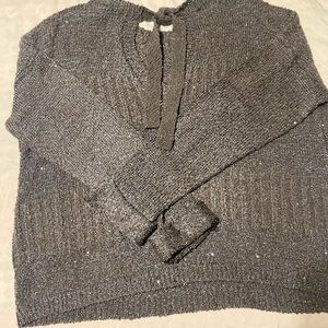 Jack by BB Dakota, beautiful grey, sequin sweater. Size M
